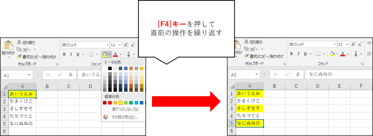 F4キー